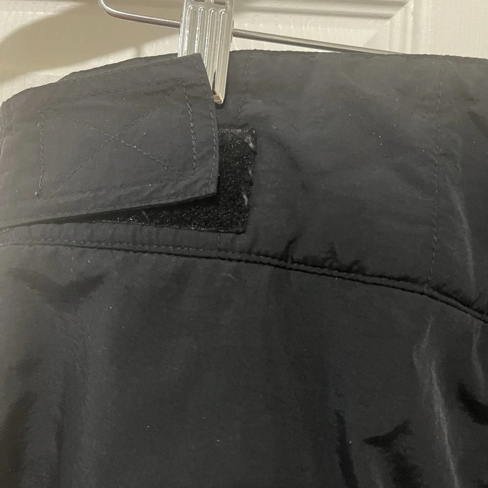 Obermeyer Mens XL Short Black Insulated Ski Snowboard‎ Pants Adjustable Waist